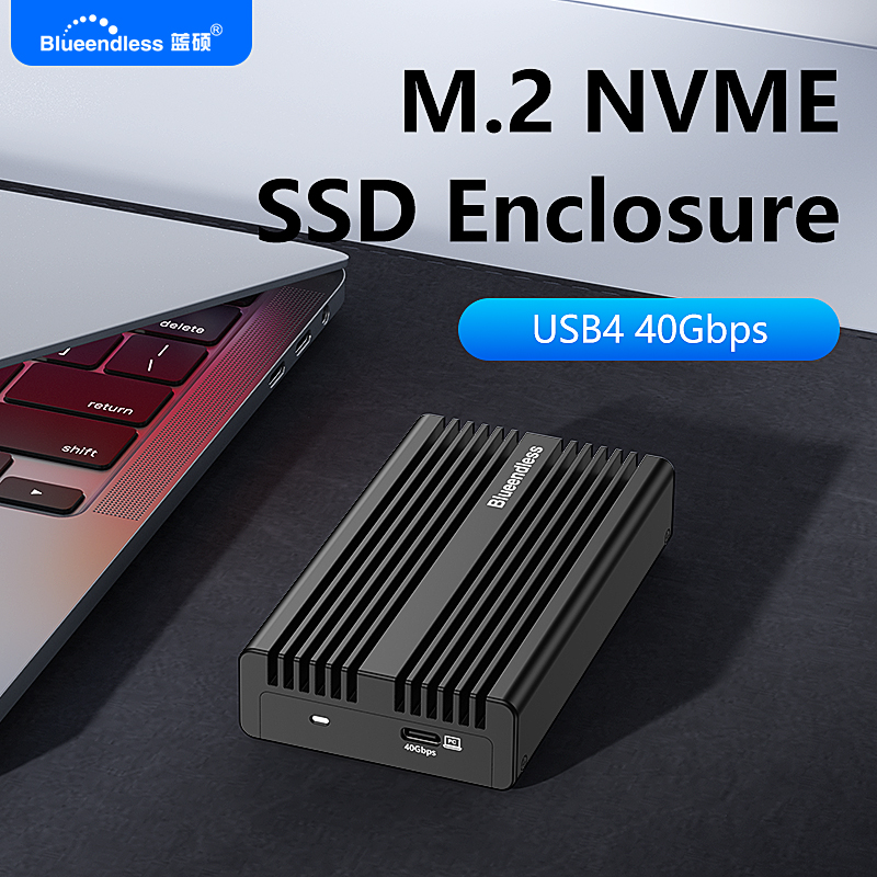 Usb4 40Gbps External Ssd 8Tb - Blueendless 40Gbps NVMe SSD Kutusu USB4.0