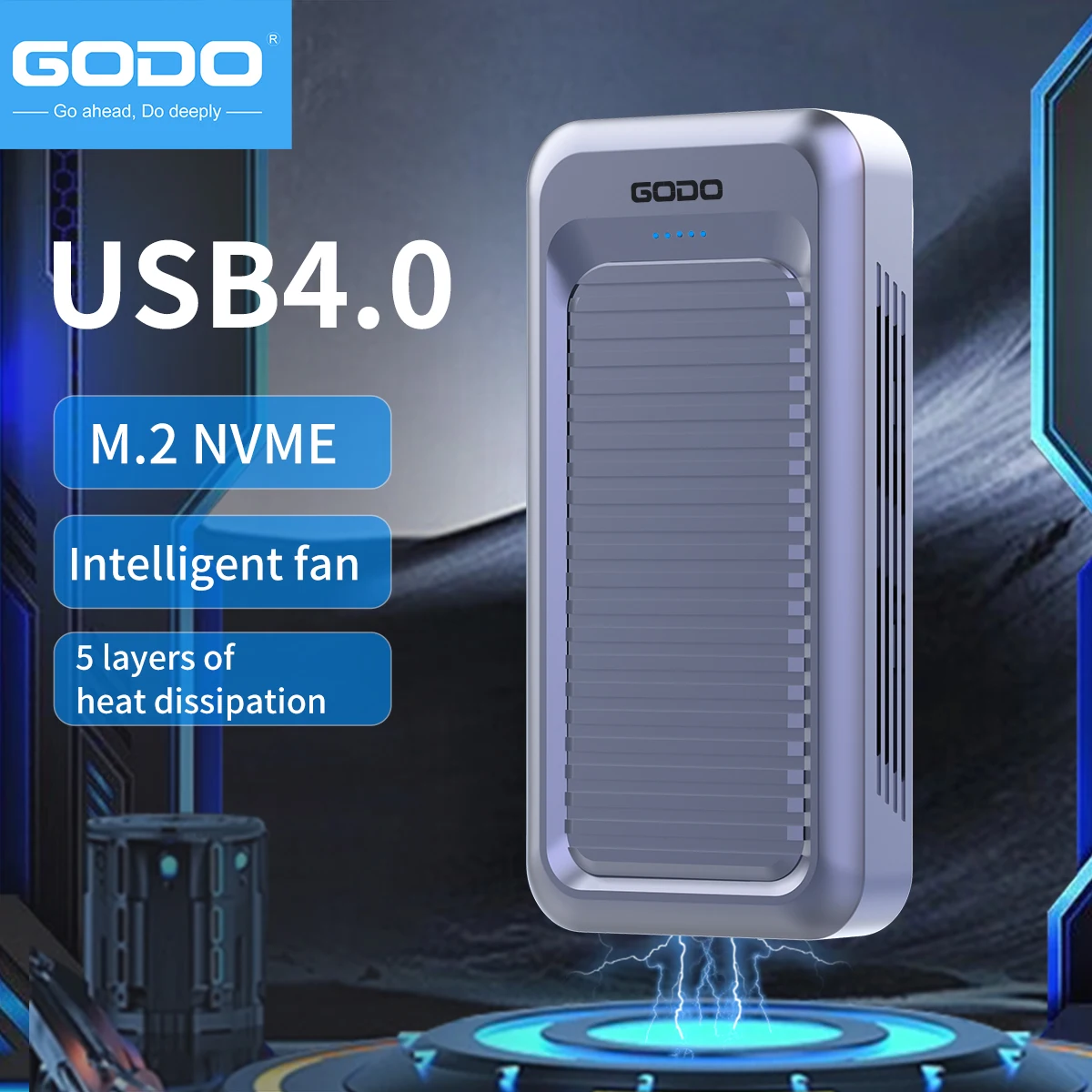 GODO 40Gbps Harici Sabit Disk  - Thunderbolt 4 External Ssd 4Tb incelemesi ve fiyatı