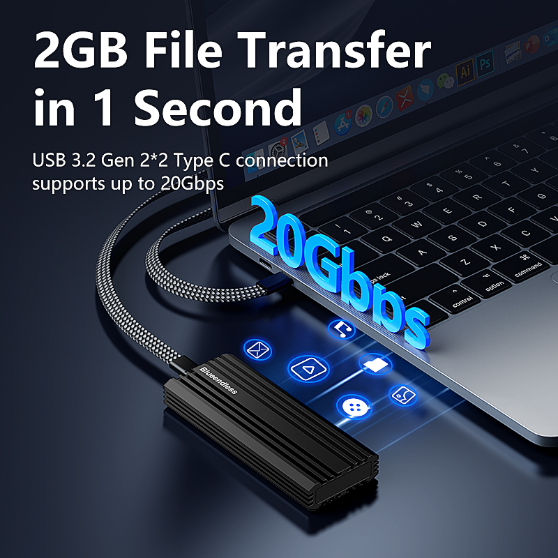 BLUEENDLESS 20Gbps M.2 PCIE NV - 8Tb M2 Nvme Ssd incelemesi ve fiyatı